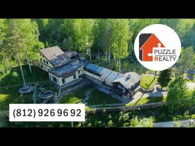 image-Обзор на дом со сценой и бассейном в Новом Токсово