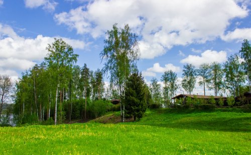 Участок 46 соток на 1 линии