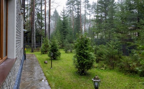 Французское шато среди сосен