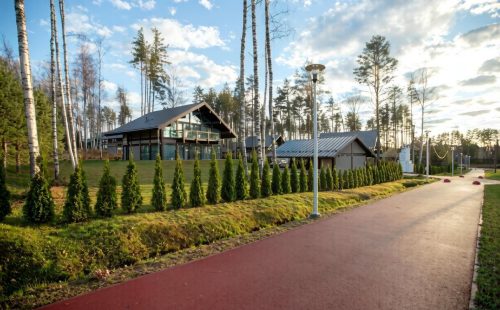 Домовладение в стиле фахверх