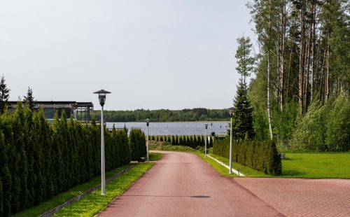 Домовладение в стиле фахверх
