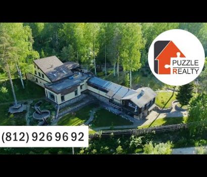 image-Обзор на дом со сценой и бассейном в Новом Токсово